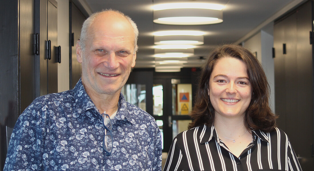 Professor Thomas Rades and Assistant Professor Inês Catarina Batista Martins.