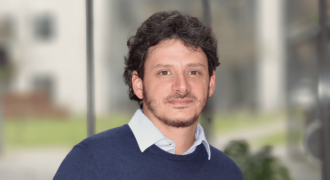 Postdoc Marco Polimeni.