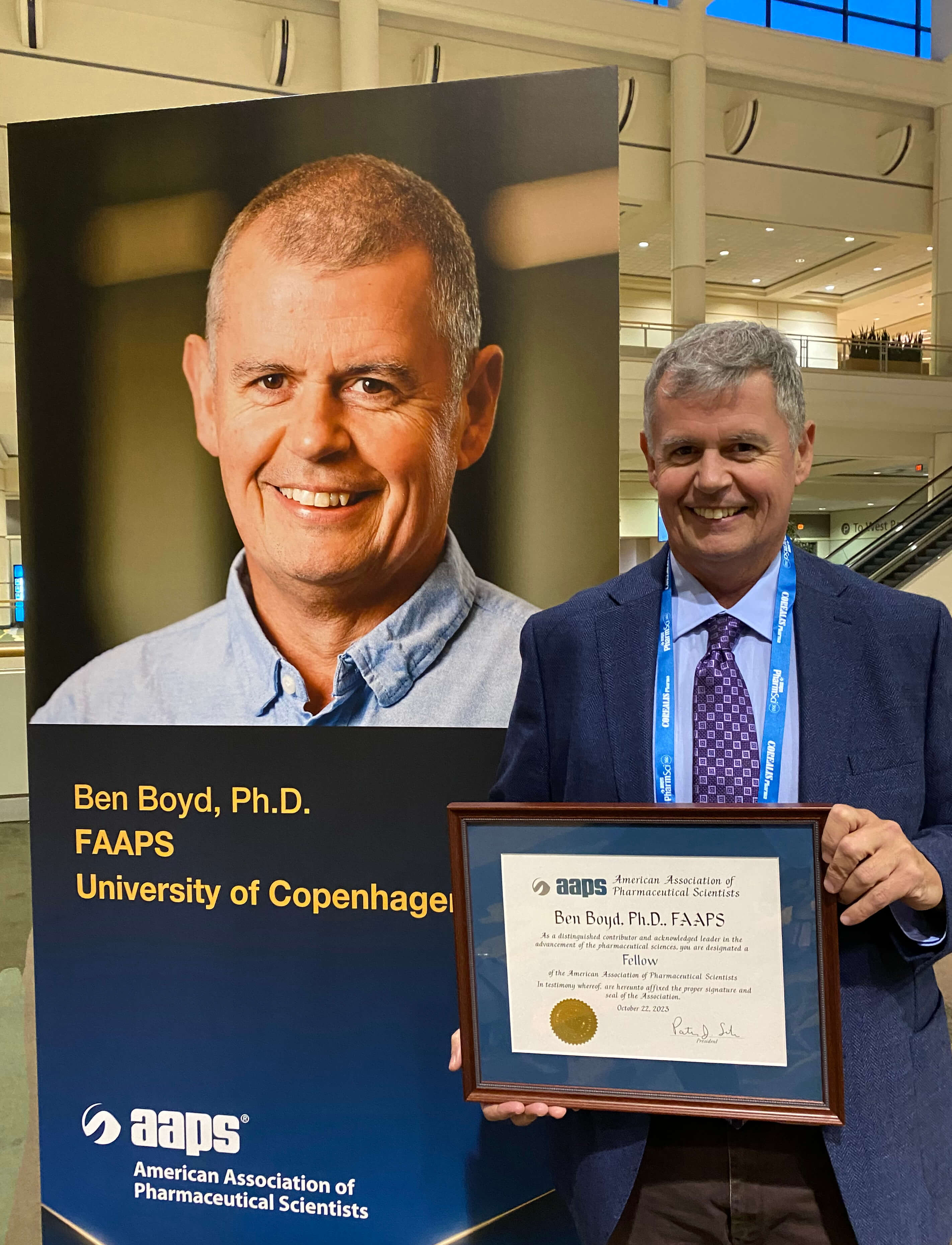 Professor Ben Boyd AAPS Fellow