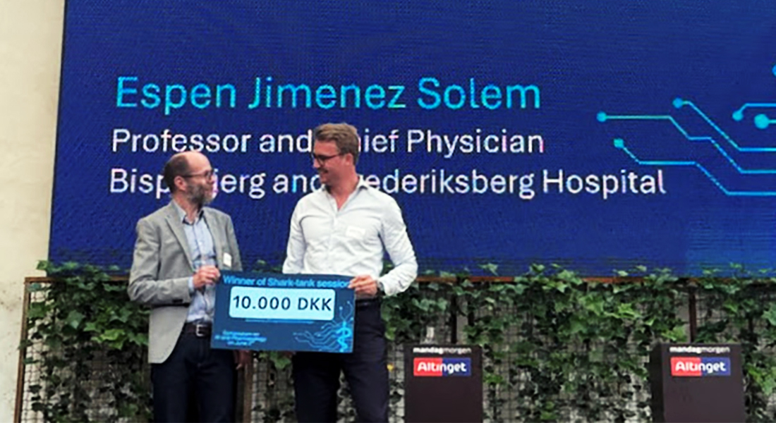 Lauritz Brorsen wins AI Award for innovative skin cancer project Lauritz Brorsen wins AI Award for innovative skin cancer project